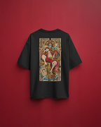 Monkey D. Luffy One Piece Premium Oversized T-Shirt – Wanted Card Design