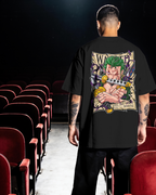 Roronoa Zoro One Piece Premium Oversized T-Shirt – Three Sword Style Design