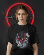 Madara Uchiha Naruto Premium Oversized T-Shirt – Shinobi War Design