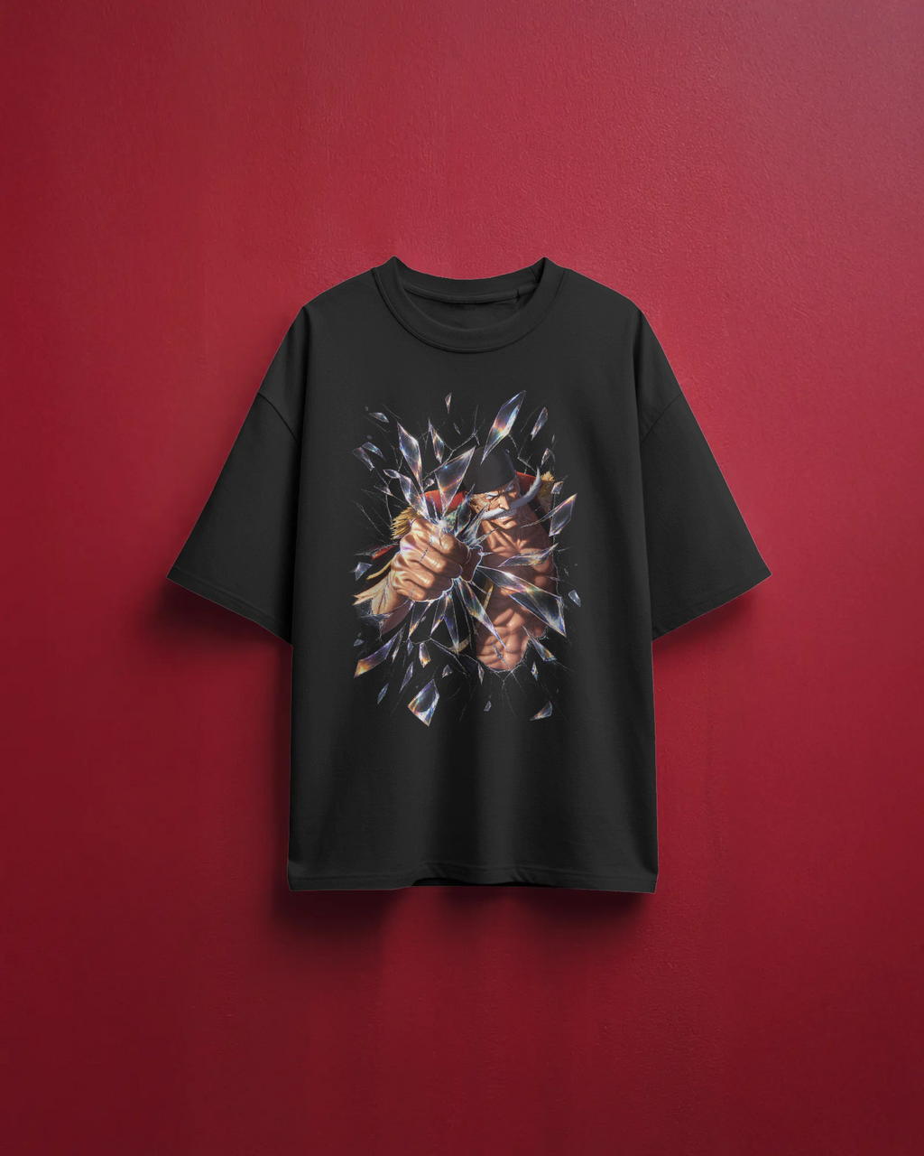 Whitebeard One Piece Premium Oversized T-Shirt – Pirate Legacy Design