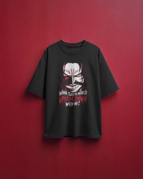 Gol D. Roger One Piece Premium Oversized T-Shirt – Pirate King Design