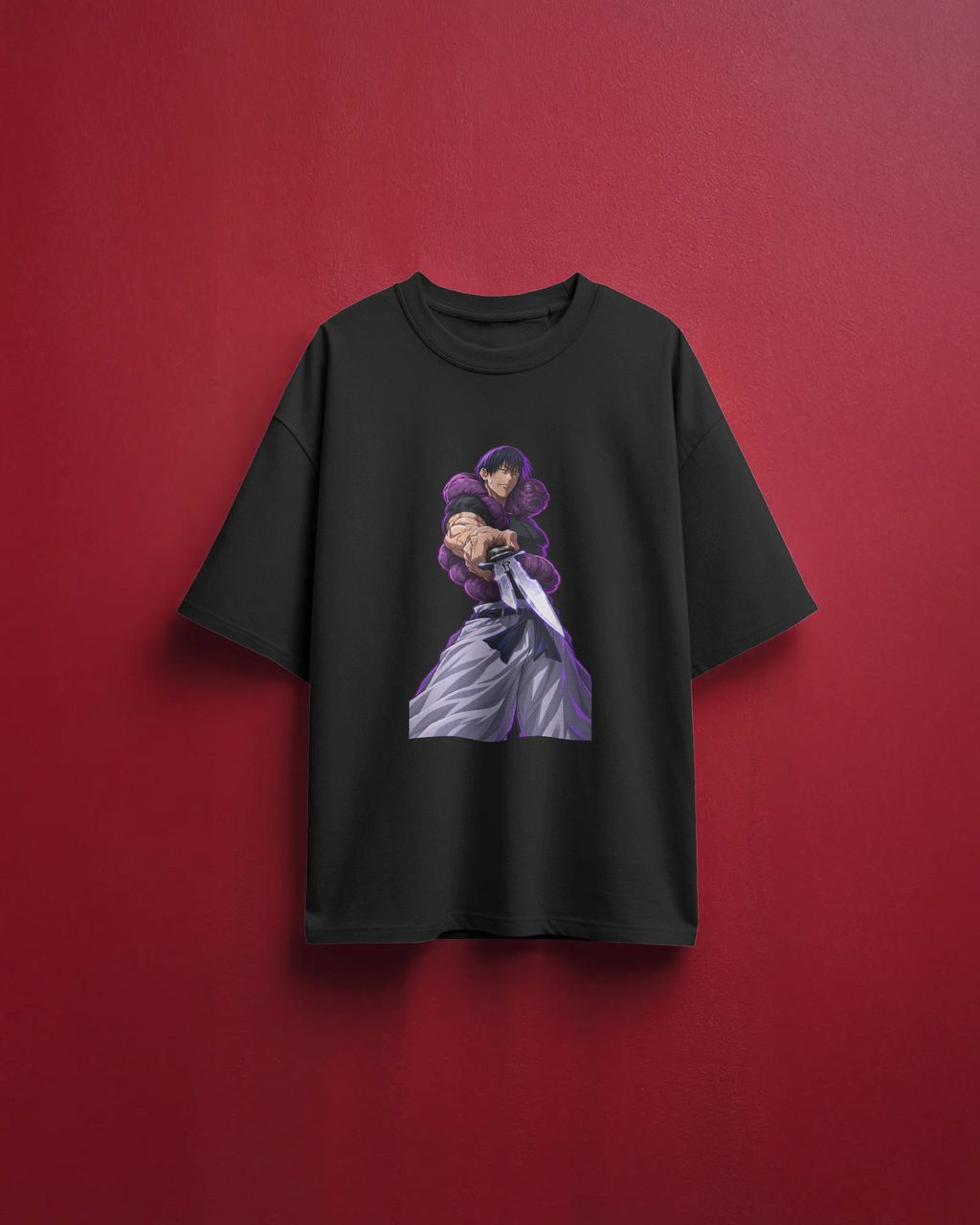 Toji Fushiguro Jujutsu Kaisen Premium Oversized T-Shirt – Unmeasurable Design
