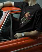 Roronoa Zoro One Piece Premium Oversized T-Shirt – Three Sword Style Design