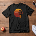 Ryuk Death Note black T-shirt front flatlay