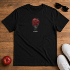 Ryuk Death Note black T-shirt front flatlay