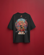 Akira Anime Premium Oversized T-Shirt – Cyberpunk Design – mockup floating Akira 1 BACK