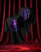 Sung Jinwoo Solo Leveling Premium Oversized T-Shirt – Blade Design – mockup floating solo leveling jinwoo blade 2 combo