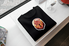 Edward Elric Fullmetal Alchemist black T-shirt front flatlay