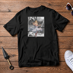 Homunculi Fullmetal Alchemist black T-shirt front flatlay