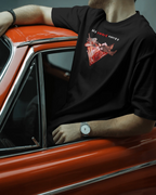 Dante Devil May Cry Premium Oversized T-Shirt – mockup lifestyle DMC dante FRONT 2