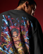 Gol D. Roger One Piece Premium Oversized T-Shirt – Pirate King Design