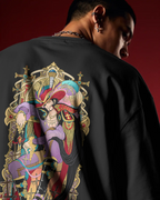 Dracule Mihawk One Piece Premium Oversized T-Shirt – World’s Strongest Swordsman Design